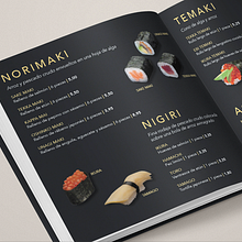 Carta de restaurante y recetario Japonés . Editorial Design, and Graphic Design project by Victor Belda Ruiz - 06.07.2016