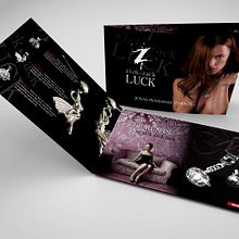 Zick Zack Luck Catalogue, Display & Jewell cards design . Pencitraan Merek, Identitas, Desain Perhiasan, Dan Desain Grafis proyek oleh warhole - 04.17.2014