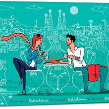 Moments Barcelona | Galletas Birba. Un projet de Illustration traditionnelle de Juanma García Escobar - 08.06.2016