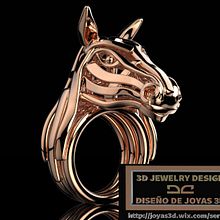 Sortija caballo Ein Projekt aus dem Bereich Schmuckdesign von Diego Aramburu - 09.06.2016