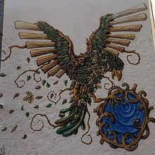 Aerografía pájaro. Street Art, and Traditional illustration project by Victor Manuel Lozano Lázaro - 06.11.2016