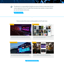 UX/UI Thunderstorm. Un progetto di Web development e UX / UI di Teresa Marcos - 03.11.2015