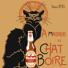 LOS GATOS BEBEN MIAHOU. Un progetto di Graphic design e Illustrazione tradizionale di María Jesús Montilla González - 13.06.2016