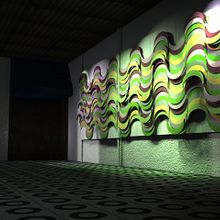 Exposición - VIVALENDINE. Un proyecto de 3D, Arquitectura, Diseño, Diseño de iluminación y Escenografía de Sara de Corio - 13.06.2016