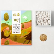 Titea® Detox Tea Ein Projekt aus dem Bereich Br, ing und Identität, Kunstleitung, Produktdesign, Grafikdesign, Traditionelle Illustration und Verpackung von Nacho Huizar - 14.06.2016