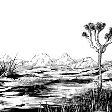 Paisajes. Un projet de Illustration traditionnelle de María Alea - 14.06.2016