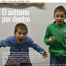 Mi Proyecto del curso (El autismpo por dentro): Introducción al Desarrollo Web Responsive con HTML y CSS. Web Development, Design, and Web Design project by Alberto Molina - 06.15.2016
