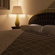 Habitacion. Diseño Maya. Render Mental Ray. . % Juan Cubero Armendariz tarafından hazırlanan 3D, Ve Mimarlık projesi - 11.18.2015