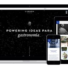 Lamaga Comunica 2016. Web Development project by Sara Row - 04.15.2016