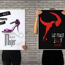 Woman's day & San Fermin Poster design. . Desain Grafis, Dan Acara proyek oleh warhole - 06.15.2016