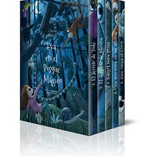 Colección cuentos infantiles Eva en el Bosque Mágico, 5 libros en caja . Traditional illustration, Packaging, and Digital Illustration project by Jordi Rosich Montagut - 06.15.2016