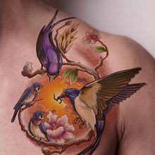 Golondrinas. Un progetto di Belle arti, Design, Illustrazione tradizionale e Pittura di Fito Barraza - 17.06.2016