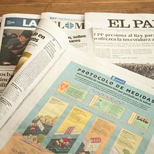 Protocolo de medidas del Ayuntamiento de Madrid. Design, and Traditional illustration project by relajaelcoco - 01.20.2016