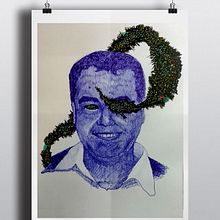 Retrato Espacial. Artes plásticas projeto de alberto martinez romero - 19.06.2016