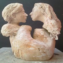 El casi beso. Artes plásticas, e Escultura projeto de alberto martinez romero - 15.06.2014