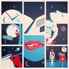 Dream APP Project Illustraciones. Traditional illustration project by Stefano Dell'olio - 06.19.2016