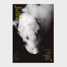 Cartelería para el ballet "Sueño de una noche de verano". Projekt z dziedziny Design, Projektowanie graficzne, T i pografia użytkownika Sara Llinares Bosch - 19.06.2016