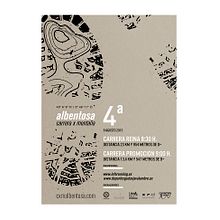 Cartel IV Carrera por Montaña de Albentosa. Projekt z dziedziny Design i Projektowanie graficzne użytkownika Sara Llinares Bosch - 19.06.2016