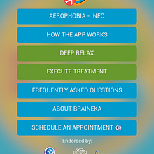 Diseño UI de Braineka App. Design, and UX / UI project by Stefano Dell'olio - 06.20.2016