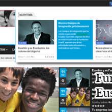 PROYECTO PAGINA WEB PARA FUNDACIÓN EUSEBIO SACRISTAN. Een project van  Webdevelopment y Webdesign van Patricia Sanz Ramos - 20.06.2016