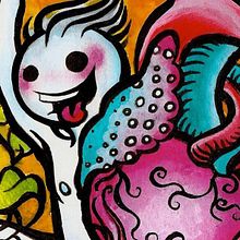 DisneyLanda: El corazón. Fine Arts, Costume Design, Traditional illustration, and Screen Printing project by Daniel Franco Delgado - 06.21.2016