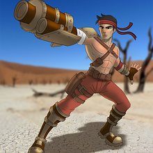 WIP character desert. Un proyecto de Bellas Artes, Cómic, Diseño de juegos, Diseño de personajes e Ilustración tradicional de Núria Rifà Bonells - 23.06.2016