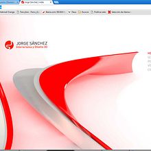 web de Jorge Sánchez Ein Projekt aus dem Bereich Grafikdesign von Manuel Martín Ontanaya - 11.01.2015