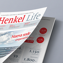 Henkel Life. Editorial Design, and Graphic Design project by Maria Queraltó - 06.24.2016