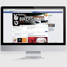 Evento Circuito de Cartagena. II Bikers Club. Graphic Design project by Luciano Martínez - 06.04.2016