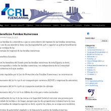 Pagina Web de CRL Fuencal. Un progetto di Web development e Web design di Jorge Pallol - 26.06.2016