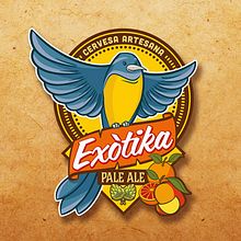 Exòtika Beer Design Ein Projekt aus dem Bereich Kunstleitung, Produktdesign, Grafikdesign, Traditionelle Illustration und Verpackung von Luis Miguel Galache - 26.06.2016