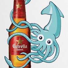 Estrella Damm Posters Ein Projekt aus dem Bereich Kunstleitung, Grafikdesign und Traditionelle Illustration von Luis Miguel Galache - 26.06.2016
