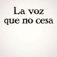 La voz que no cesa . % Alfonso Alonso tarafından hazırlanan Animas, on, Çizgi roman, Ve Film, Video ve TV projesi - 04.10.2016