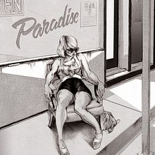 Paradise. Traditional illustration project by Lucas Climent Baro - 06.28.2016