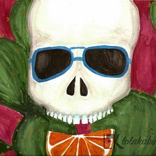 Colección "Vanitas de Verano". Artes plásticas, Ilustração tradicional, e Pintura projeto de Lola Kabuki - 29.06.2014