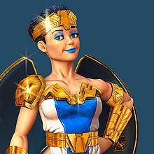 Guerrera Amazona. Un proyecto de 3D y Animación de Pablo Vietto Ouviña - 29.06.2016