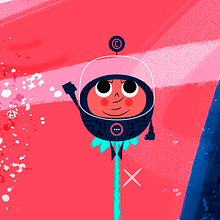 JHONNY NÚÑEZ - STUDIO. Un proyecto de Br, ing e Identidad, Diseño de personajes e Ilustración tradicional de Jhonny Núñez - 01.07.2016