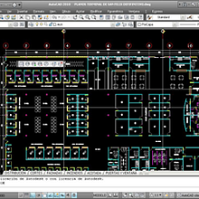 autocad 2D. Architecture project by Luis Alfredo Monges Zambrano - 07.02.2016