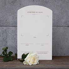 Cemetery of Ideas. Street Art, Design, Product Design & Industrial Design project by Hendrik Hohenstein - 02.28.2014
