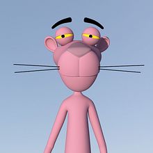Animación The Pink Panther . 3D, Dan Animasi proyek oleh Jorge Poveda Garcia - 07.02.2016