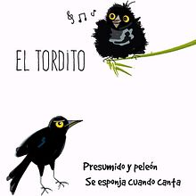 El tordito BlackBird. Comic, Character Design, Graphic Design, and Traditional illustration project by Valentina Urdaneta Urdaneta - 07.03.2016
