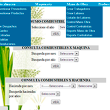 Aplicacion para haciendas de cañas de azucar. Programming, and Web Development project by Robin Valencia - 07.03.2016