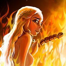 Daenerys.. Un progetto di Illustrazione tradizionale di Josep Giró - 04.07.2016