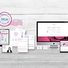 IRIA Translation Studio. Br, ing, Identit, Information Design, and Graphic Design project by Patricia Rueda Sáez - 07.04.2016
