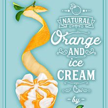 Natural Ice Cream by Cooperativa Frutícola. Un proyecto de Br, ing e Identidad, Consultoría creativa, Dirección de arte, Diseño, Diseño gráfico, Ilustración tradicional, Packaging y Publicidad de Martin Echeverria Correa - 05.07.2016