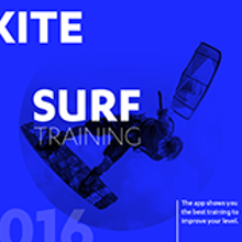 Kitesurf Training App. Un progetto di Graphic design e Web design di Andrea Ferrandis Salido - 06.07.2016