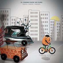 III CERTAMEN NACIONAL DE ILUSTRACIÓN MULAFEST 2016 y DGT - "Diseña seguridad". Fine Arts, Art Direction, Design, Character Design, Editorial Design, Graphic Design, Traditional illustration, and Advertising project by Edgardo "Tano" Ottaviano - 05.31.2016