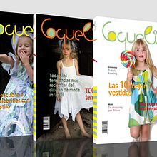 Diseño portada revista Coquelico. Un progetto di Br, ing, Br, identit, Design editoriale, Graphic design, Lettering e Naming di Maider Barrutia Unzueta - 14.02.2010
