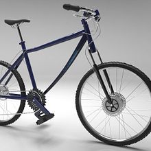 Bicicleta y auriculares. Un proyecto de 3D de Aurora Callejon Navarro - 08.07.2016