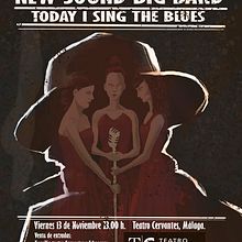Today I sing the blues. Graphic Design, and Traditional illustration project by Rafael Comino Matas - 07.09.2016